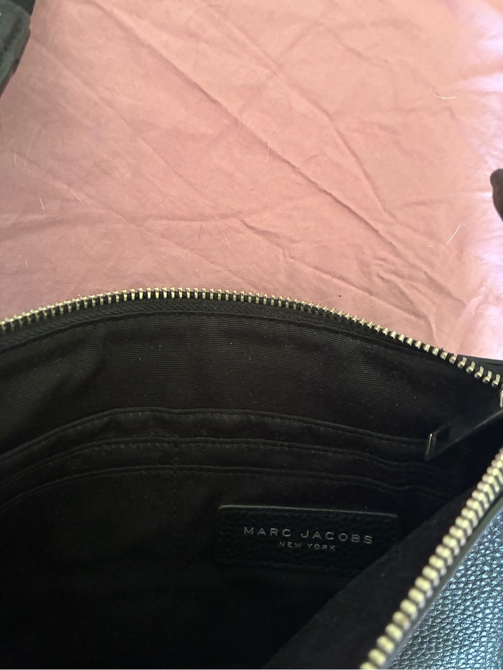 Marc Jacobs Black Pebbled Leather - Picture 5 of 5